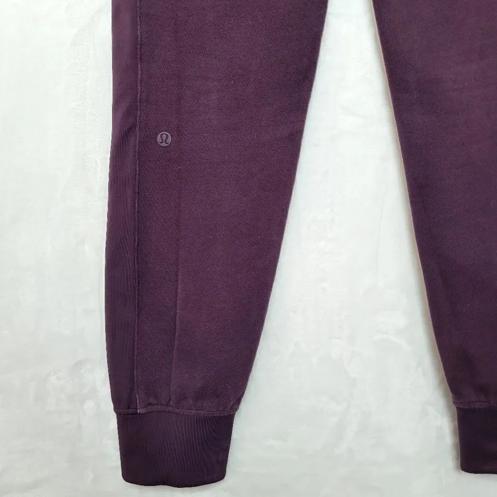 Lululemon‎ Get Going Black Cherry Joggers Size 2